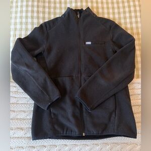 Figs on shift fleece jacket, women’s, black, M